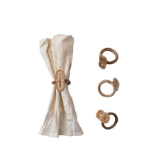 Load image into Gallery viewer, Handmade Bamboo Napkin Rings