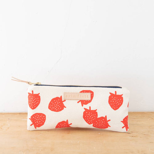Strawberries Pencil Bag