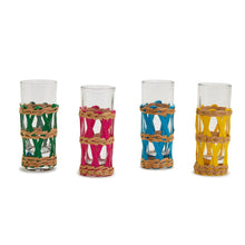 Load image into Gallery viewer, Lattice Shot Glasses- Set of 4