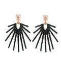 Black Sunburst Drops