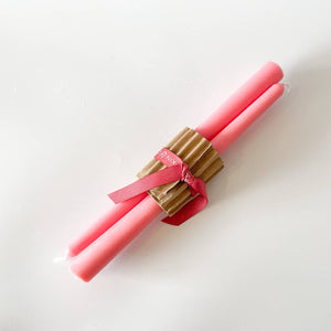 Taper Candle Set: Pink