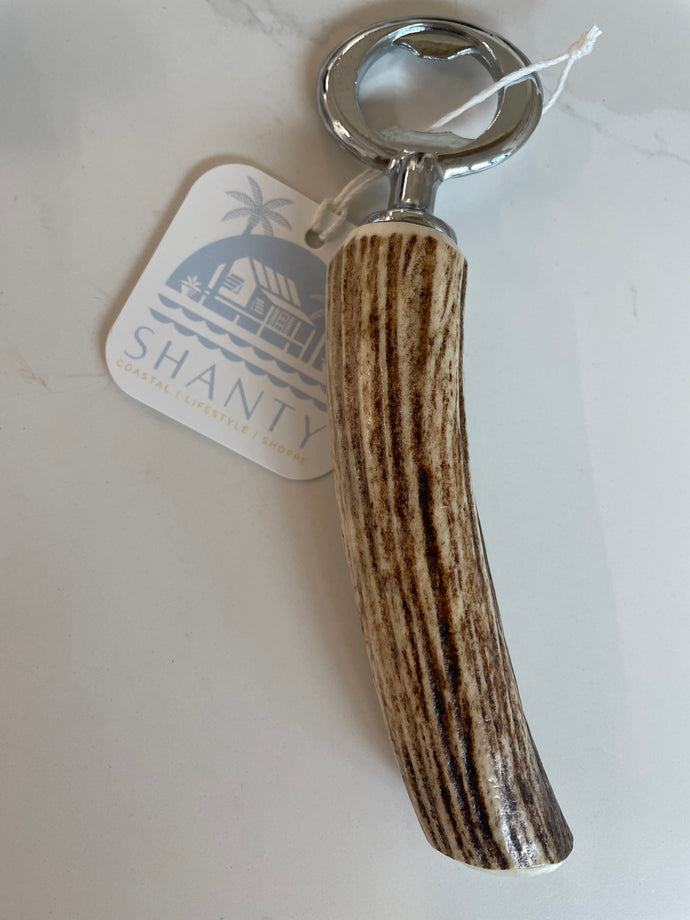 Hawaiian Deer Horn Bottle Opener