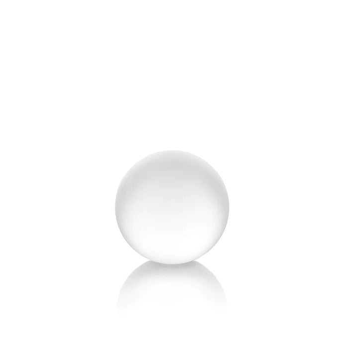 Frosted Crystal Balls (2 Sizes)