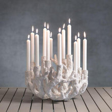 Load image into Gallery viewer, Coral Taper Candle Centerpiece