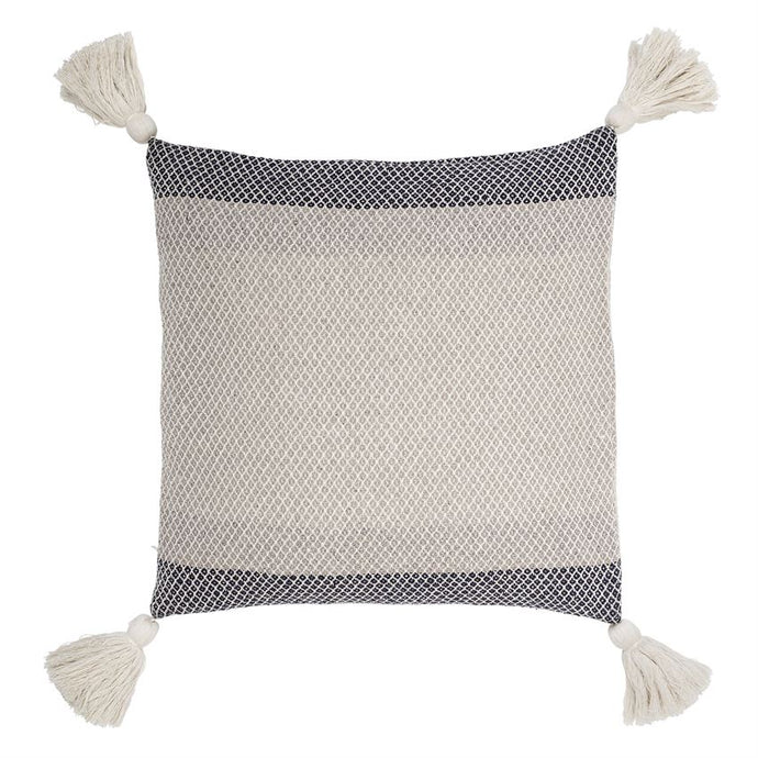 Square Pillow with Tassels