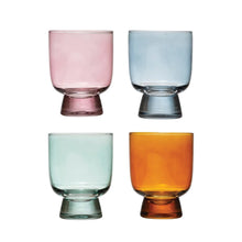 Load image into Gallery viewer, 6 oz. Drinking Glasses, 4 Colors