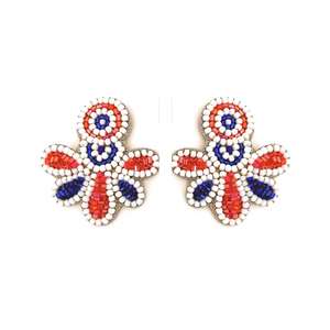 Love Studs in Red, White and Blue