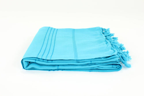 Turkish Classic Towel/ Turquoise Blue
