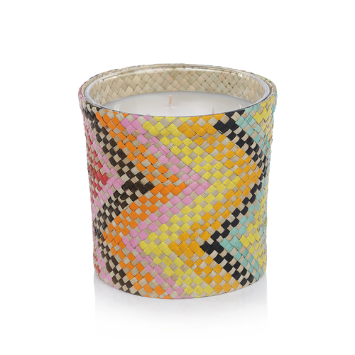 Rattan Wrapped Fragranced Candles