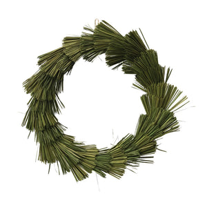 Natural Plume Grass Wreath